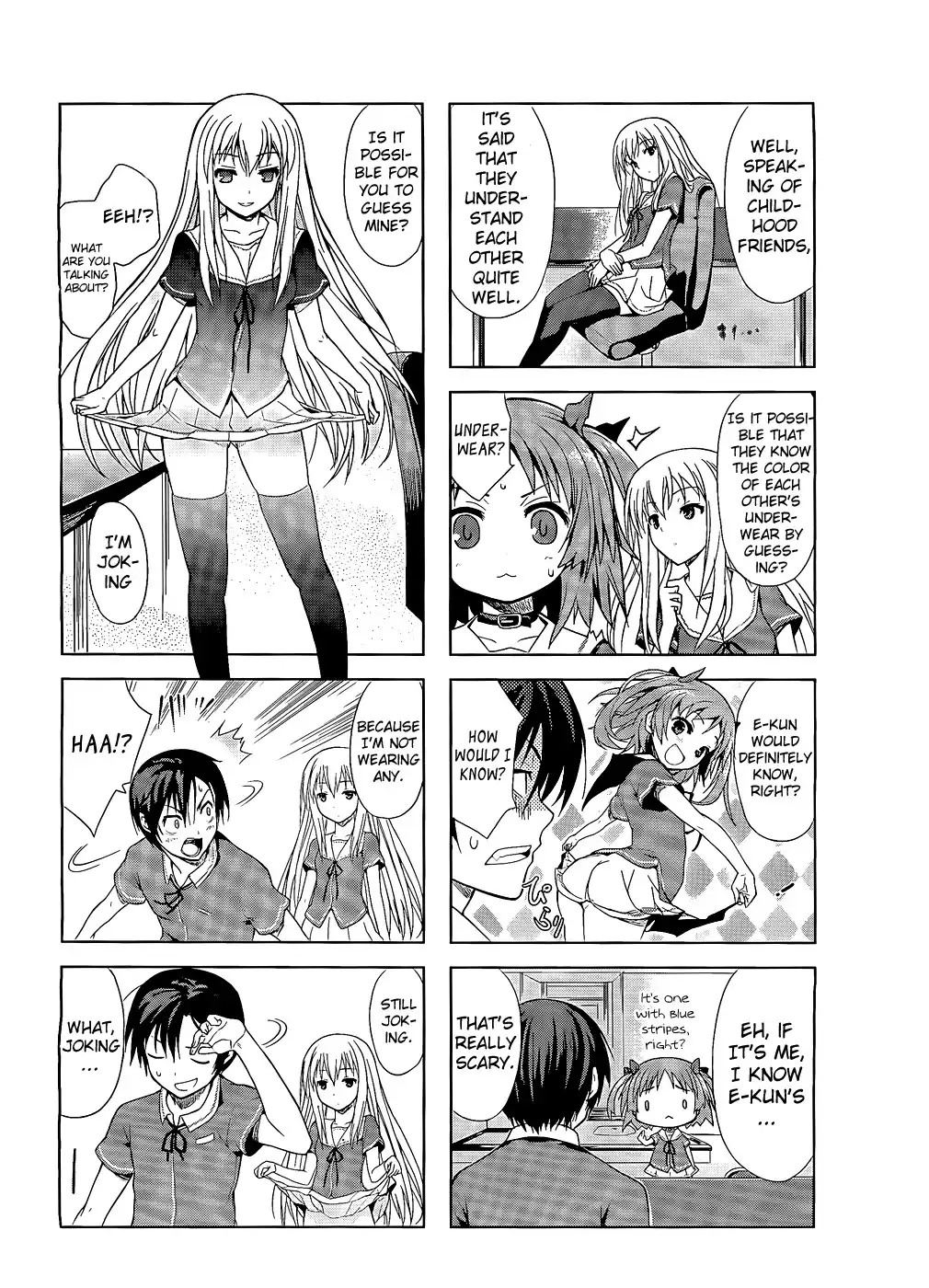 Ore no Kanojo to Osananajimi ga Shuraba Sugiru 4-Koma Chapter 1 11